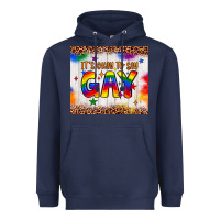Navy it's okay to say gay tumbler Heavyweight Hoodie - JahusDesignShop