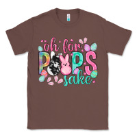 Chestnut Oh for peeps sake cowhide Easter Day Classic Tee - HowdyJamesFarm