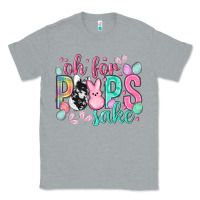 Heather Grey Oh for peeps sake cowhide Easter Day Classic Tee - HowdyJamesFarm