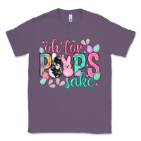 Lavender Oh for peeps sake cowhide Easter Day Classic Tee - HowdyJamesFarm