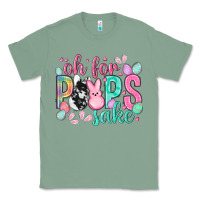 Sage Oh for peeps sake cowhide Easter Day Classic Tee - HowdyJamesFarm