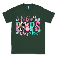 Sports Green Oh for peeps sake cowhide Easter Day Classic Tee - HowdyJamesFarm