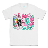 White Oh for peeps sake cowhide Easter Day Classic Tee - HowdyJamesFarm