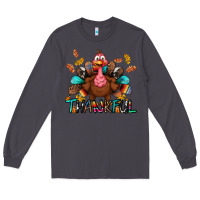 Smoke Thankful Long Sleeve Tee - BundleAndBundleShop