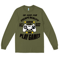 Army Green Escape Reality Long Sleeve Tee - Bettercallsaul