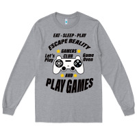 Heather Grey Escape Reality Long Sleeve Tee - Bettercallsaul