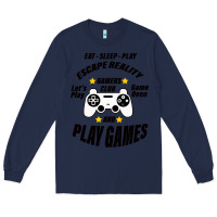 Navy Escape Reality Long Sleeve Tee - Bettercallsaul