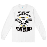 White Escape Reality Long Sleeve Tee - Bettercallsaul