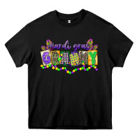 Black mardi gras grammy Heavy Core Tee - CowGirlArtShop