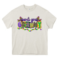 Cream mardi gras grammy Heavy Core Tee - CowGirlArtShop