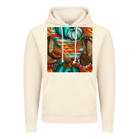 Vintage Artic western thanksgiving seamless pattern Vintage Hoodie - BundleAndBundleShop