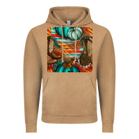 Vintage Camel western thanksgiving seamless pattern Vintage Hoodie - BundleAndBundleShop