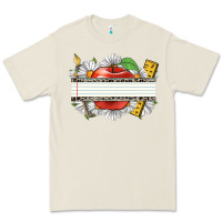 Bone floral teacher custom name Premium Tee - CowGirlArtShop