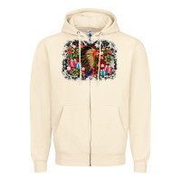 Sandshell indian hat christmas Zipper Hoodie - AdoDesignShop