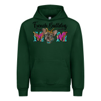 Forest Green french bulldog mom Urban Hoodie - RanaPortraitStore
