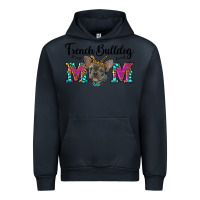 Navy french bulldog mom Urban Hoodie - RanaPortraitStore