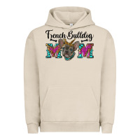 Pigment French Oak french bulldog mom Urban Hoodie - RanaPortraitStore