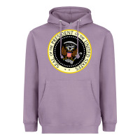 Lavender fake seal of the president of the united states Heavyweight Hoodie - DesigneFamous