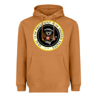 Meerkat fake seal of the president of the united states Heavyweight Hoodie - DesigneFamous