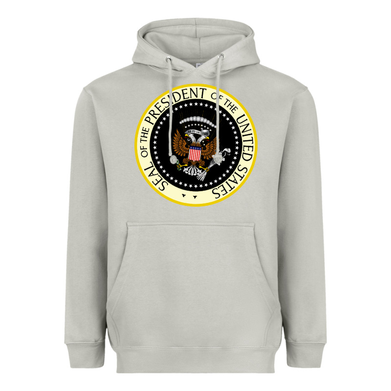 Fake Seal Of The President Of The United States Heavyweight Hoodie by DesigneFamous | Teevron