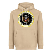 Mushroom fake seal of the president of the united states Heavyweight Hoodie - DesigneFamous