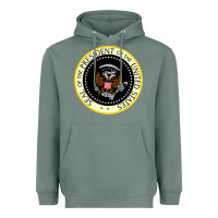 Sage fake seal of the president of the united states Heavyweight Hoodie - DesigneFamous