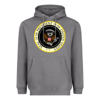 Storm fake seal of the president of the united states Heavyweight Hoodie - DesigneFamous
