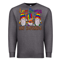 Charcoal Heather love gnomes no bounds Premium Sweatshirt - JahusDesignShop