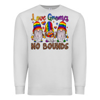 Dove Grey love gnomes no bounds Premium Sweatshirt - JahusDesignShop