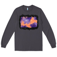 Smoke halloween spider web background Long Sleeve Tee - BundleAndBundleShop