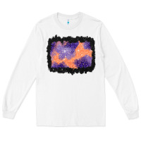White halloween spider web background Long Sleeve Tee - BundleAndBundleShop