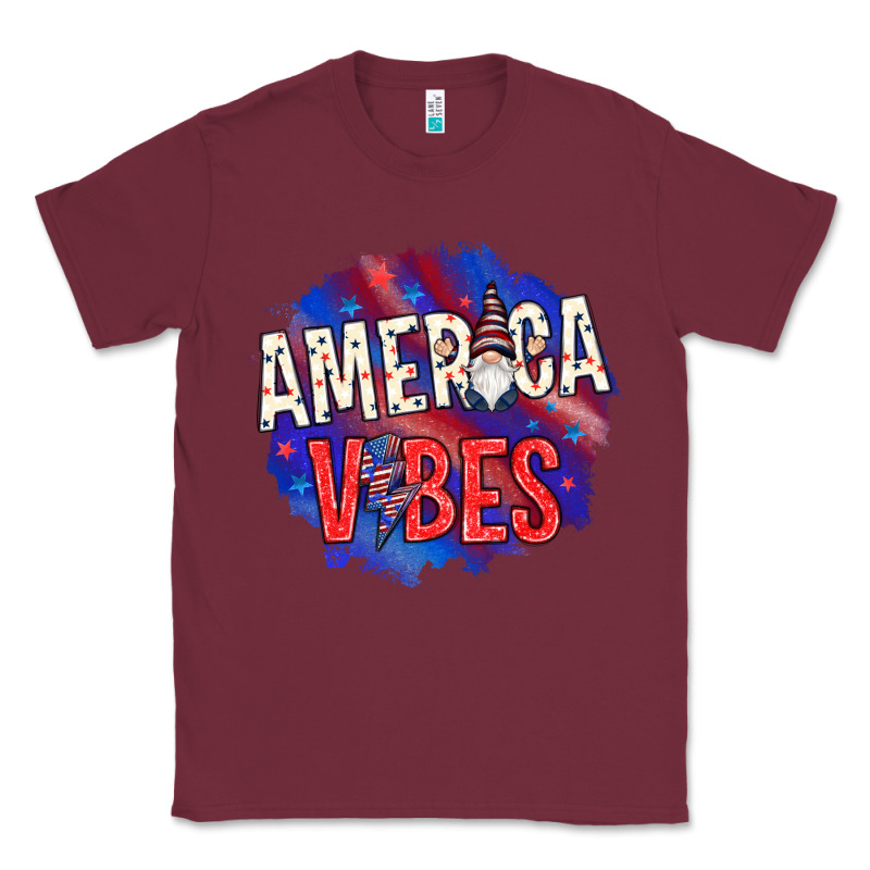 America Vibes With Gnome Classic Tee by HowdyJamesFarm | Teevron