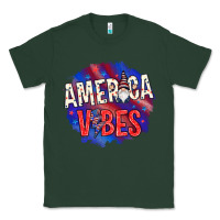 Sports Green America vibes with gnome Classic Tee - HowdyJamesFarm