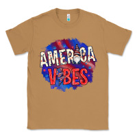 Toasted Coconut America vibes with gnome Classic Tee - HowdyJamesFarm