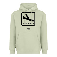 Matcha sully movie silhouette Heavyweight Hoodie - DesigneFamous
