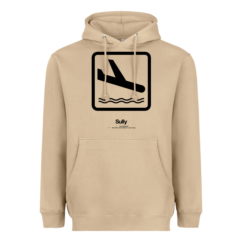 Sully Movie Silhouette Heavyweight Hoodie by DesigneFamous | Teevron