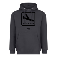Smoke sully movie silhouette Heavyweight Hoodie - DesigneFamous