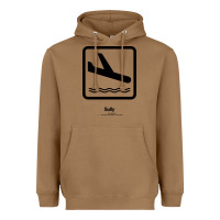 Toasted Coconut sully movie silhouette Heavyweight Hoodie - DesigneFamous