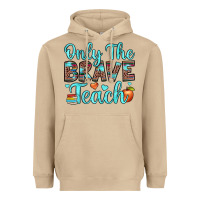 Mushroom only the brave teach Heavyweight Hoodie - JahusDesignShop