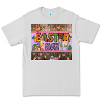 Dove Grey Easter day farm animals tumbler Premium Tee - HowdyJamesFarm