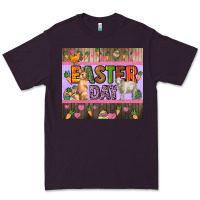 Plum Easter day farm animals tumbler Premium Tee - HowdyJamesFarm