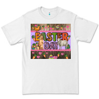 White Easter day farm animals tumbler Premium Tee - HowdyJamesFarm