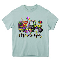 Arona mardi gras tractor Heavy Core Tee - CowGirlArtShop