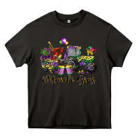 Asphalt mardi gras tractor Heavy Core Tee - CowGirlArtShop