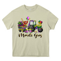 Mossy mardi gras tractor Heavy Core Tee - CowGirlArtShop