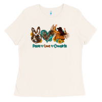 Bone peace love cowgirls Ladies Tee - OliviaCreatesArt