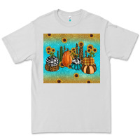 Dove Grey fall pumpkin tumbler Premium Tee - RanaPortraitStore