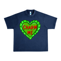 Navy valentine's day hearts Urban Heavy Tee - FaDigitalArtStudio
