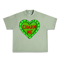 Oil Green valentine's day hearts Urban Heavy Tee - FaDigitalArtStudio