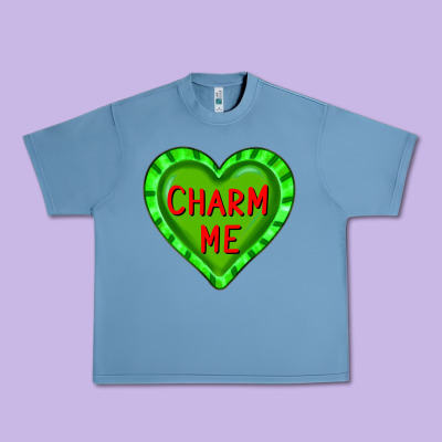 Valentine's Day Hearts Urban Heavy Tee Designed By Fadigitalartstudio